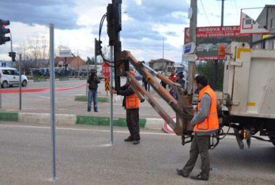 Kavşak sorununa üstgeçit çözümü