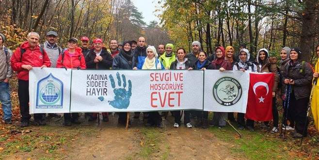 ‘Kadına Şiddete Hayır’ yürüyüşü