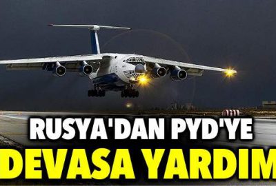 Rusya PYD’ye 5 ton silah attı