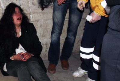 Sokakta darp edilmiş halde bulundu!