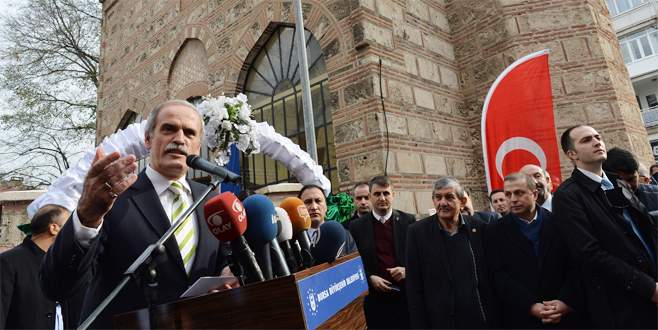 550 yıllık Altıparmak Camii yeni yüzüyle hizmette