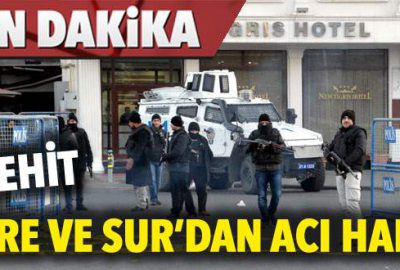 Diyarbakır ve Şırnak’ta saldırı: 3 şehit