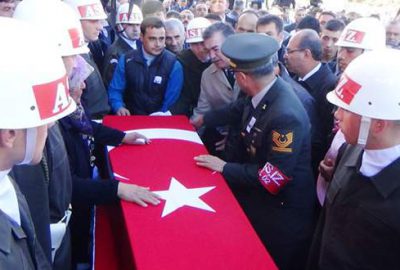 Şehitlerimize gözü yaşlı veda!