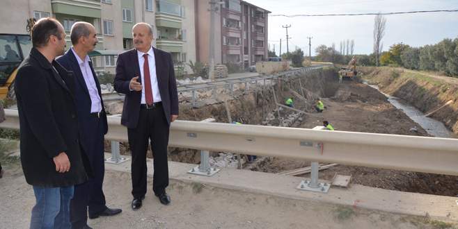 Kıran dere ıslah ediliyor