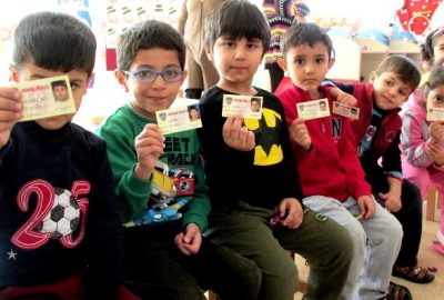 Gaziantep’in Minik Polisleri Kimliklerini Aldı