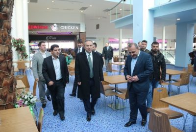 Vali Ali Fidan Krempark AVM’yi Gezdi