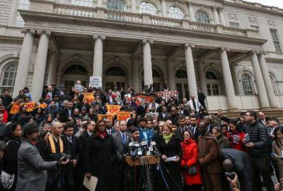 New York’lu liderlerden Trump’a tepki