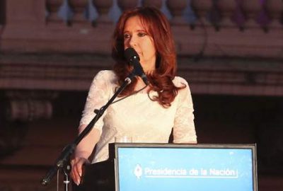 Kirchner’den veda konuşması