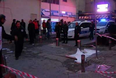 Üniversite önünde silahlı kavga