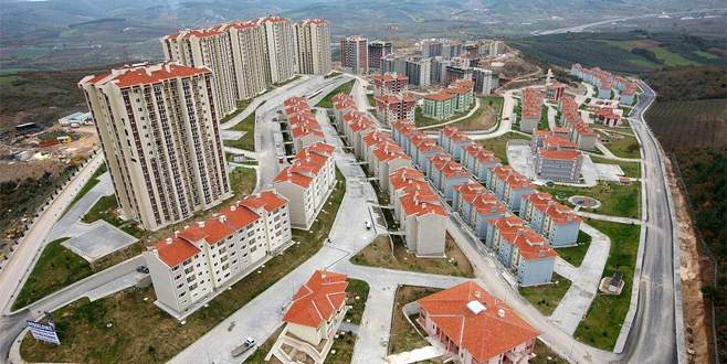 Bursa TOKİ’de zafer hak sahiplerinin oldu