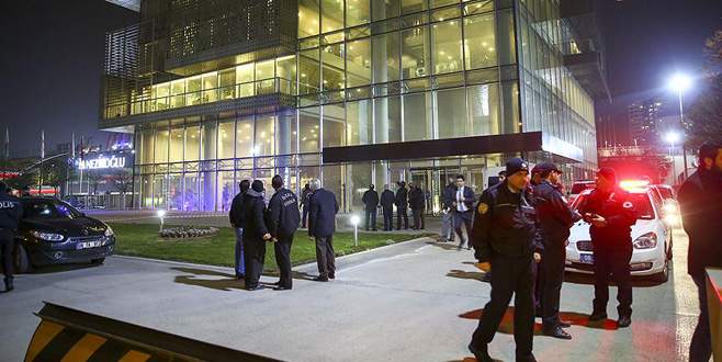Doğan Medya Merkezi’nin camları kırıldı