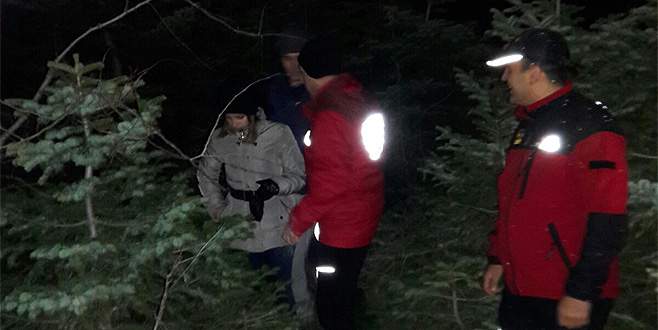 Uludağ’da kaybolanları jandarma buldu