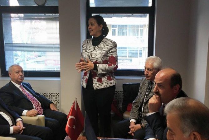 Saltukova Belediye Başkanı Zerrin Güneş, bir dizi temaslarda bulunmak için