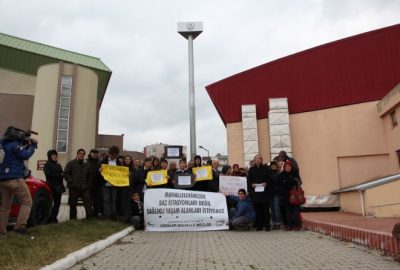 Esenlerde Baz İstasyonu Eylemi