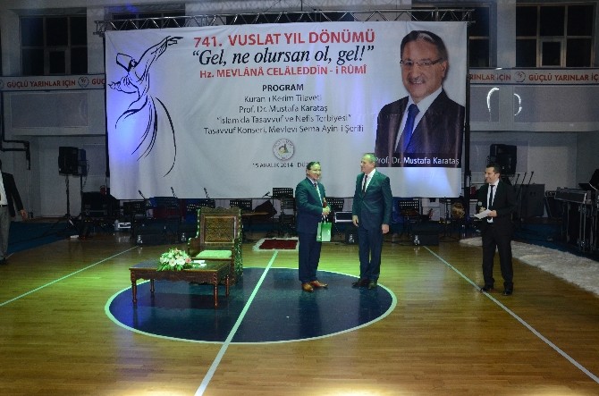 Başkan Mehmet Keleş “Mevlana Hoşgörünün Sembolüdür”