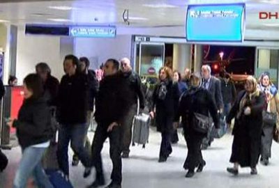 Dış hat yolcuları yanlışlıkla iç hatlara yönlendirildi