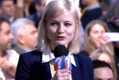 Putin’e ‘Türk bayrağı’yla soru sordu