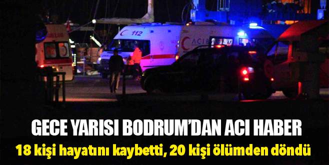Ege’de bir facia daha: 18 ölü