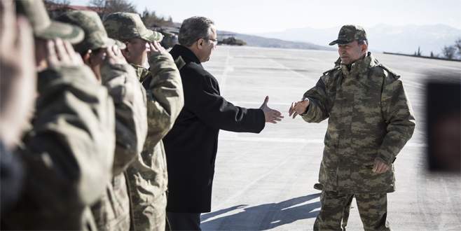 Genelkurmay Başkanı Orgeneral Akar, Şırnak’ta