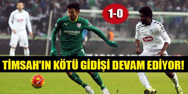 T.Konyaspor 1 – 0 Bursaspor (Maç Sonucu)