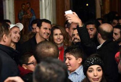 Esadların kilise ziyareti