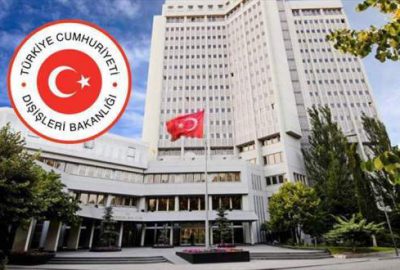 Dışişleri’nden Suriye açıklaması