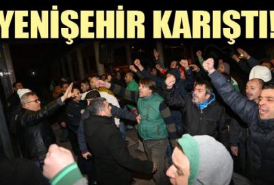 Yenişehir karıştı! Bursaspor taraftarından yönetime ve futbolculara tepki