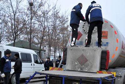 LPG tankeriyle sigara sevkiyatı