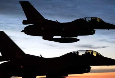 Suriye sınırında 10 F-16 ile devriye uçuşu