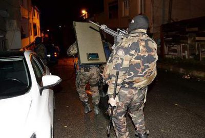 Terörist yola bomba yerleştirirken yakalandı!