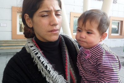 Suriyeli Anne Çocukları İçin Canını Siper Etti