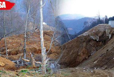 HES inşaatının henüz tamamlanmayan havuzu çöktü