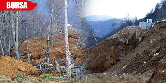 HES inşaatının henüz tamamlanmayan havuzu çöktü