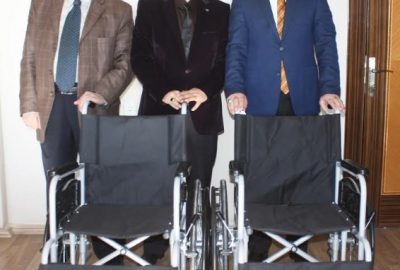 Ahlat Belediyesi Engelliler İçin Camilere Tekerlekli Sandalye Aldı