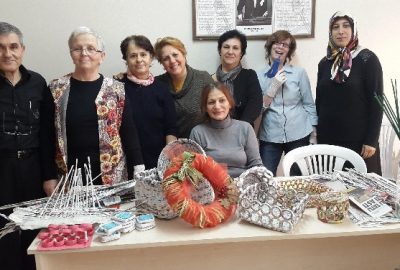 İzmek Kağıt Dokuma Kursu Açıldı