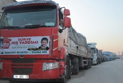 İHH’dan Suriye’ye 70 TIR Yardım
