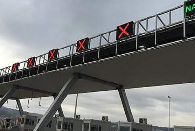 İstanbul-İzmir otoyolunun gişeleri hazır