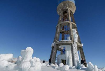 Soğuk hava, su deposunu patlattı