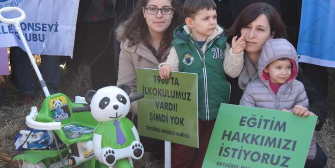 Ertuğrul Mahallesi ilkokul istiyor