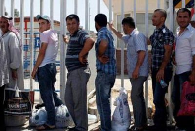 Yüzbinlerce Suriyeliye çalışma izni