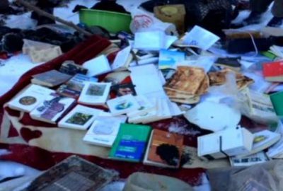 PKK sığınağında Kürtçe İncil çıktı