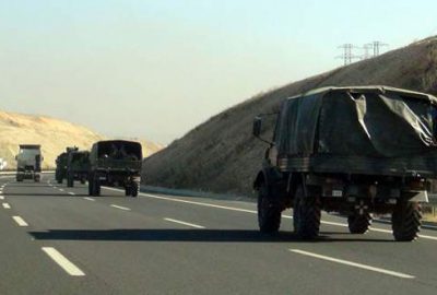 Sınırda askeri hareketlilik!