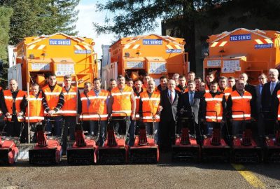 Trabzon Büyükşehir Belediyesi Karla Mücadeleye Hazır