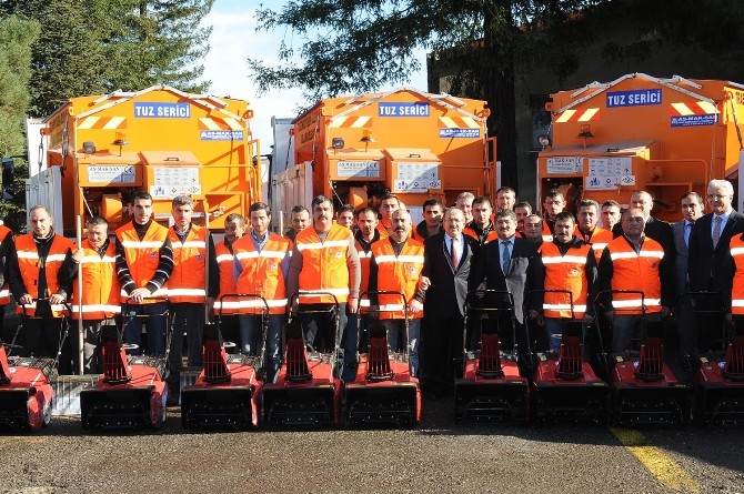 Trabzon Büyükşehir Belediyesi Karla Mücadeleye Hazır