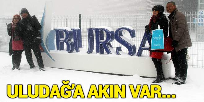 Tatilciler Uludağ’da