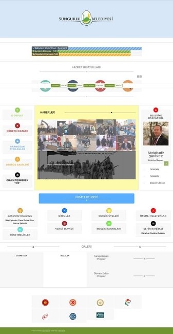Sungurlu Belediyesi İnternet Sitesi Yenilendi