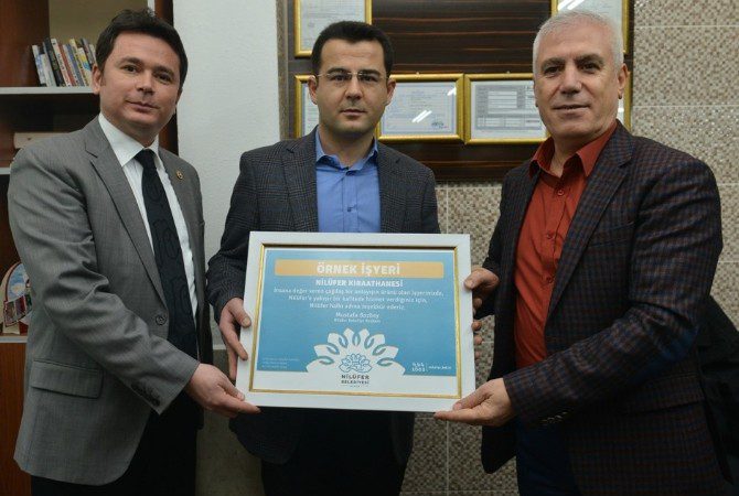 Nilüfer Belediyesi’nin sağlıklı koşullarda kaliteli hizmet veren işletmeleri ödüllendirmek için