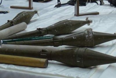 Teröristler roketlerini bırakıp kaçtı