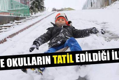 İşte okulların tatil edildiği iller