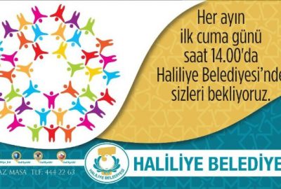 Haliliye’de Yeni Yılın İlk Halk Günü Yarın